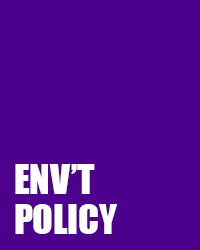 Environment policy